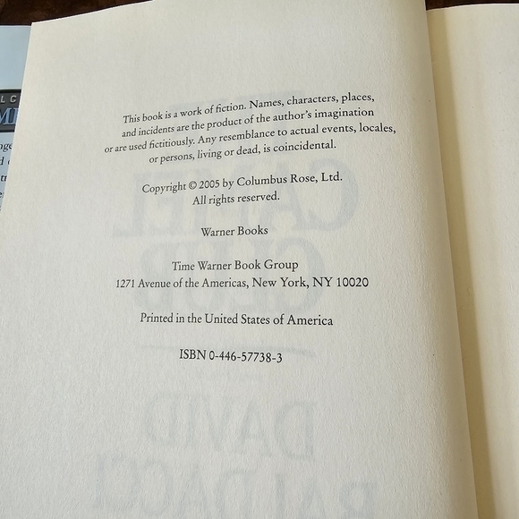 David Baldacci, The Camel Club (Camel Club Series Book 1) Hardcover - Picture 6 of 9